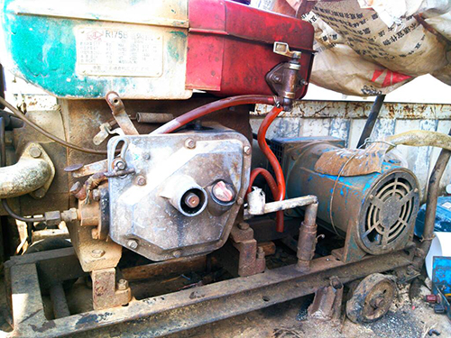 渝水单杠柴油机发电机出租