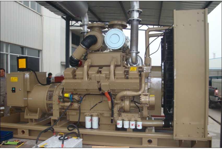 渝水应急800kw康明斯高压系列柴油发电机组